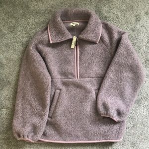 Madewell Polartec Fleece Half-Zip Jacket